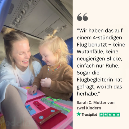 Montessori Beschäftigungs-Brett | 6 Monate - 5 Jahre
