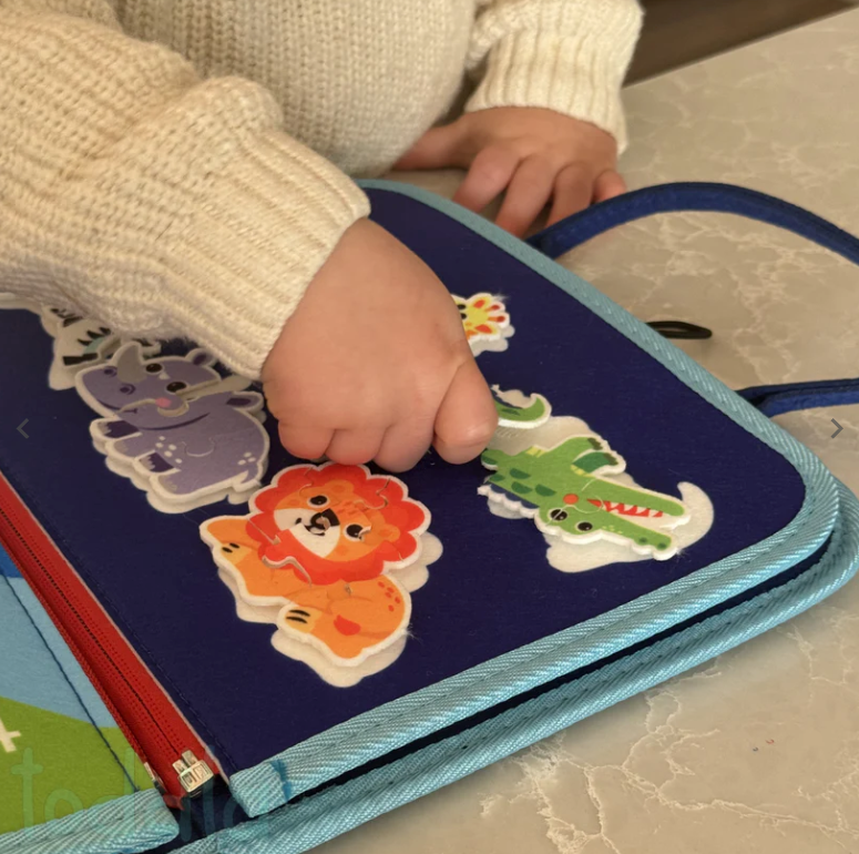 Montessori Beschäftigungs-Brett | 6 Monate - 5 Jahre