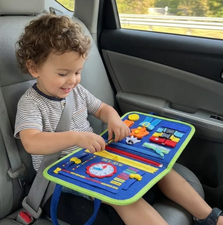 Montessori Beschäftigungs-Brett | 6 Monate - 5 Jahre