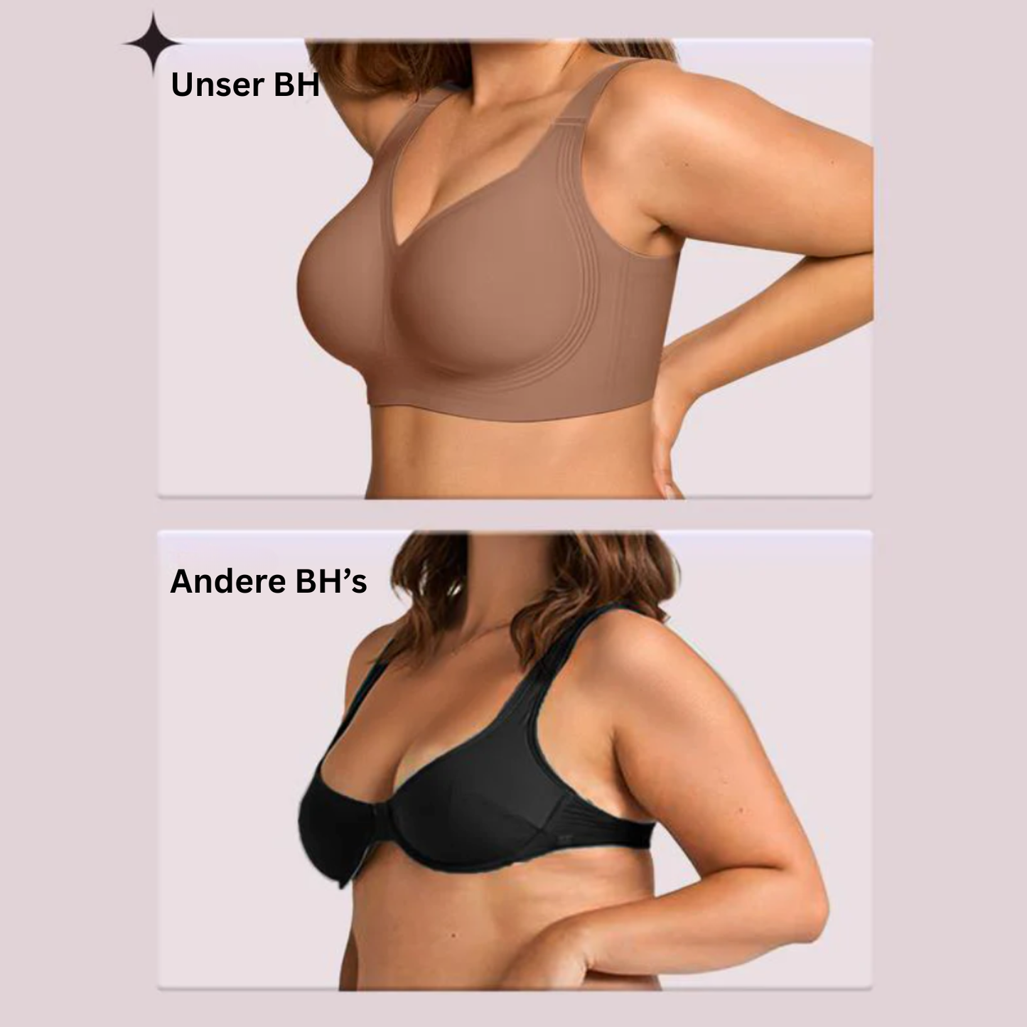 Drahtloser Jelly-BH mit vollständiger Abdeckung