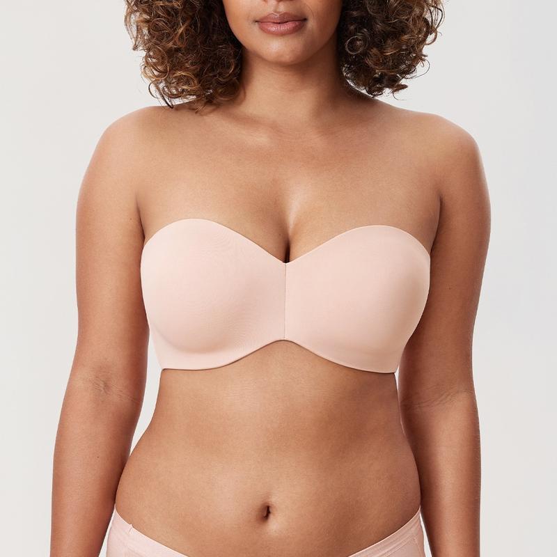 Trägerloser Plus Size BH mit Bügel