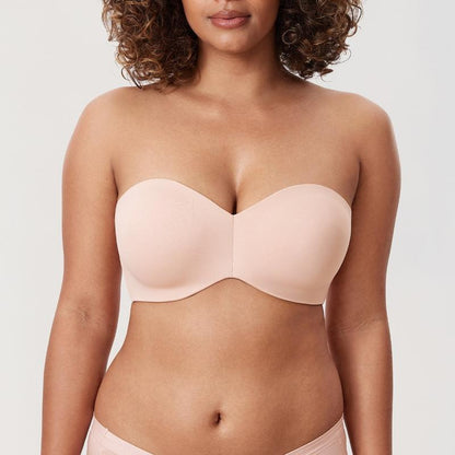Trägerloser Plus Size BH mit Bügel