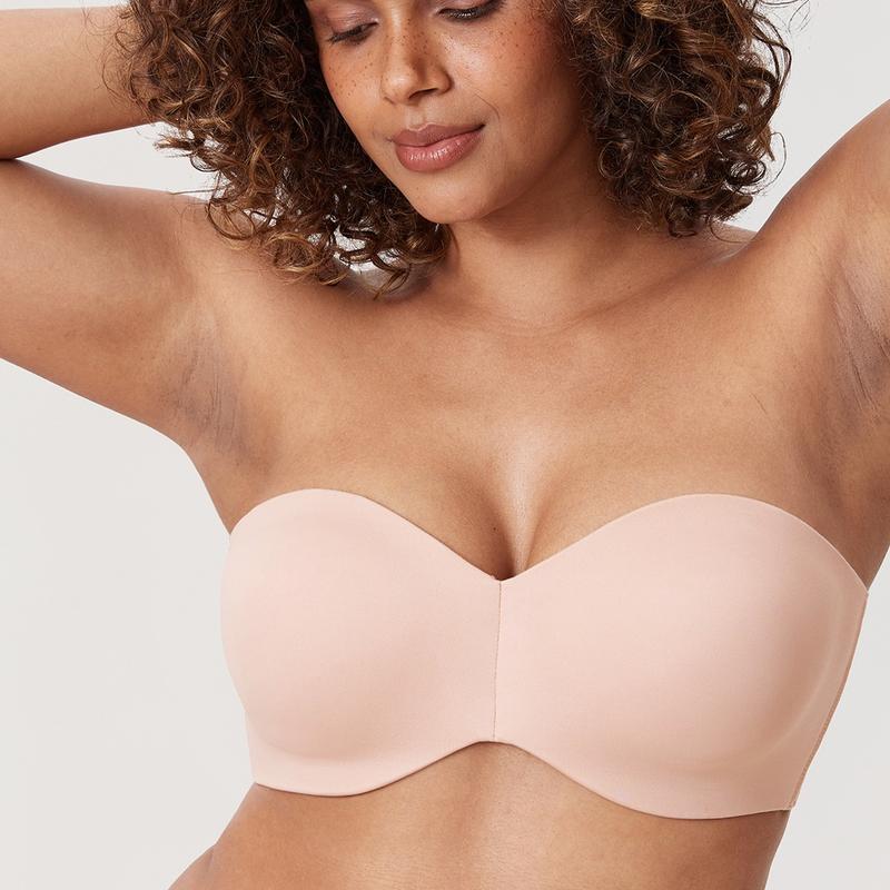 Trägerloser Plus Size BH mit Bügel