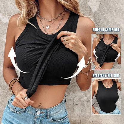 Sommer Top mit integriertem BH