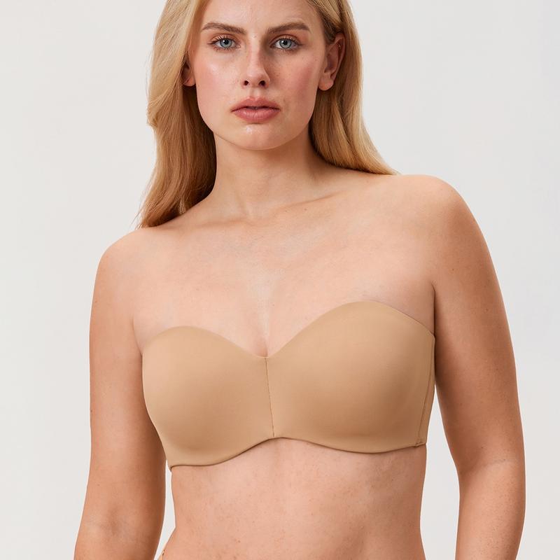 Trägerloser Plus Size BH mit Bügel