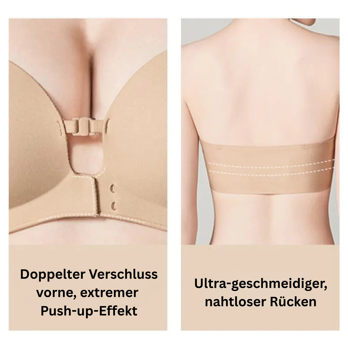 Push-Up BH mit Vorderverschluss