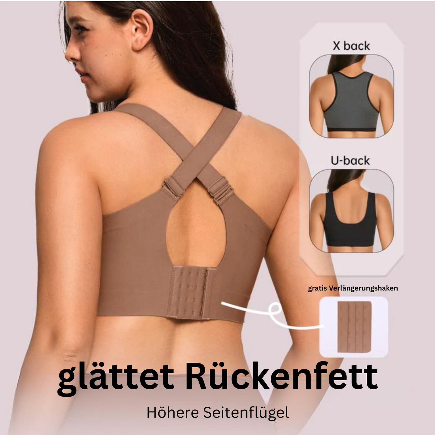 Drahtloser Jelly-BH mit vollständiger Abdeckung