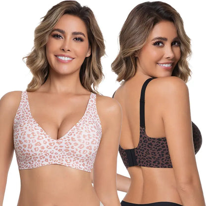Soutien-gorge sans armatures à couvrance totale