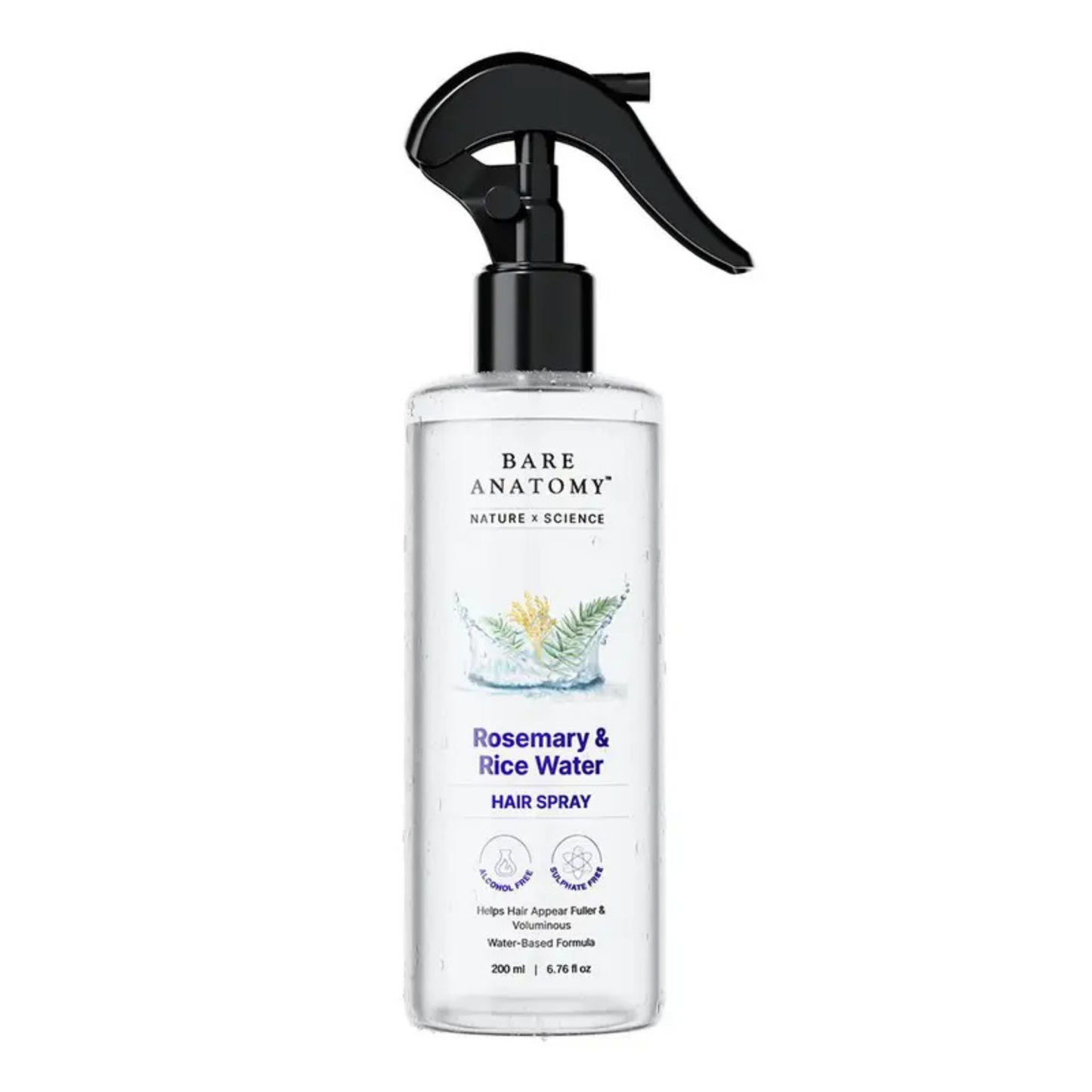 Rosmarinwasser mit Reiswasser Haar Spray