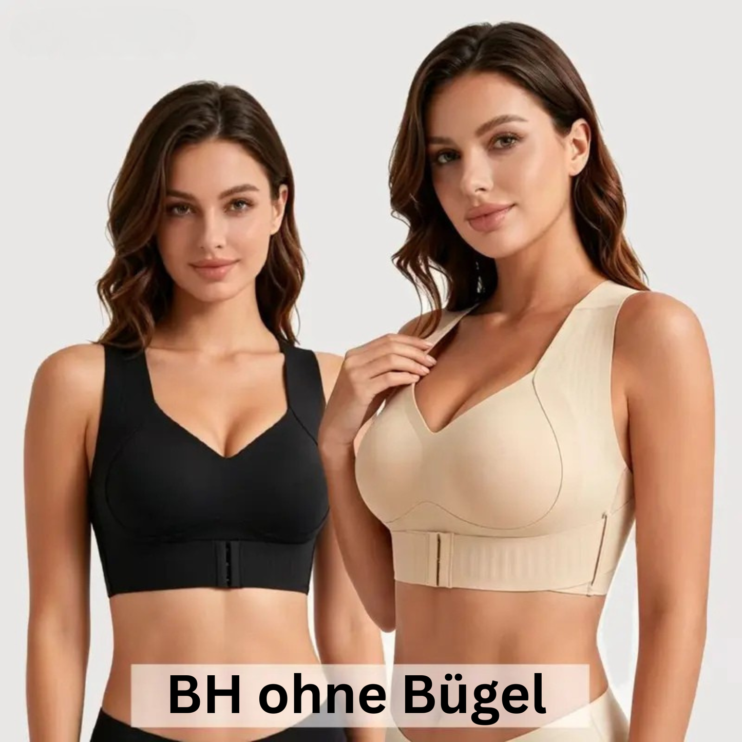 Haltungs-korrigierender BH ohne Bügel
