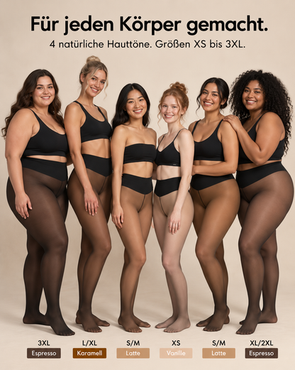 Magic Leggings – Fleece-gefüttert in Nylon-Optik