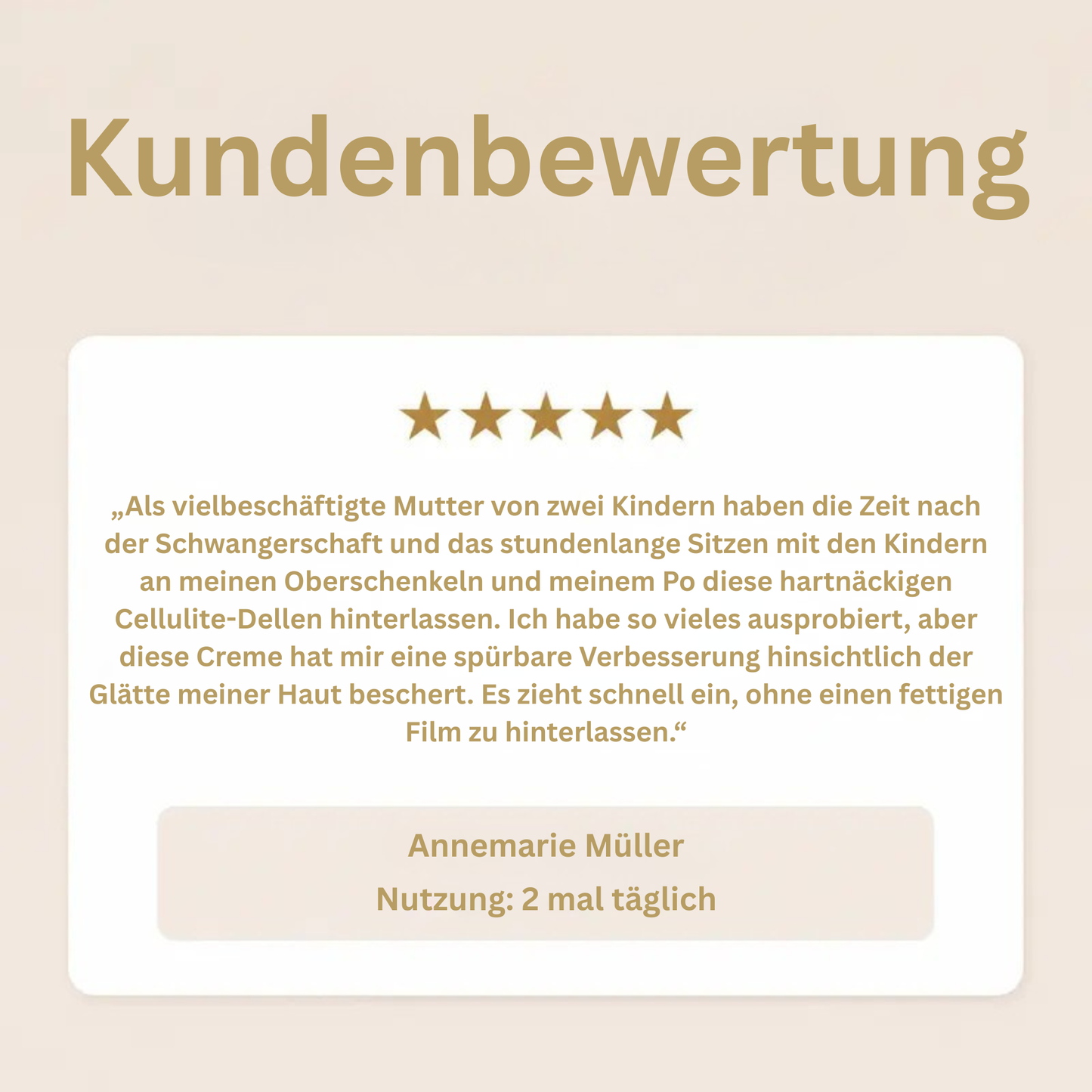 15-Tage-Anti-Cellulite-Creme zur Straffung und Formung