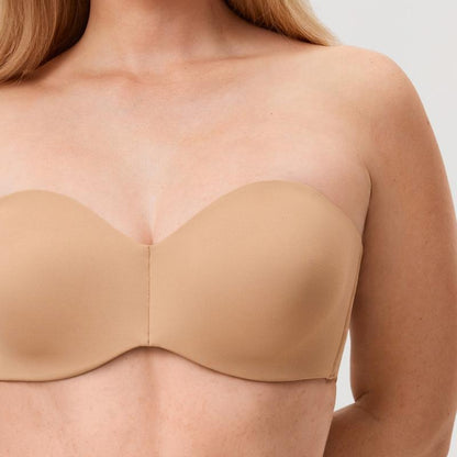 Trägerloser Plus Size BH mit Bügel