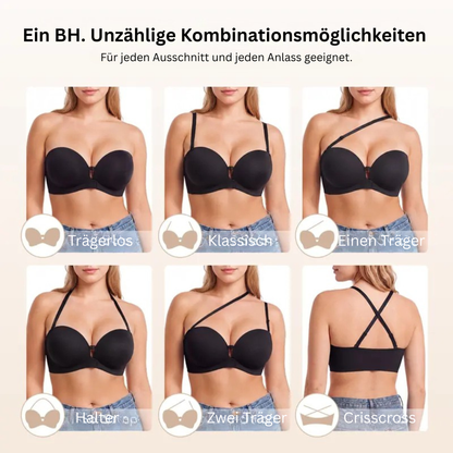 Trägerloser Lifting BH mit Vorderverschluss