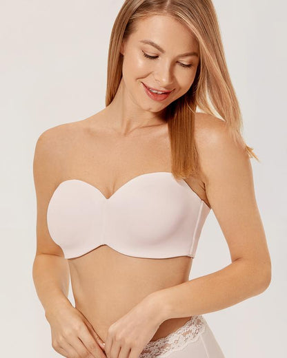 Trägerloser Plus Size BH mit Bügel